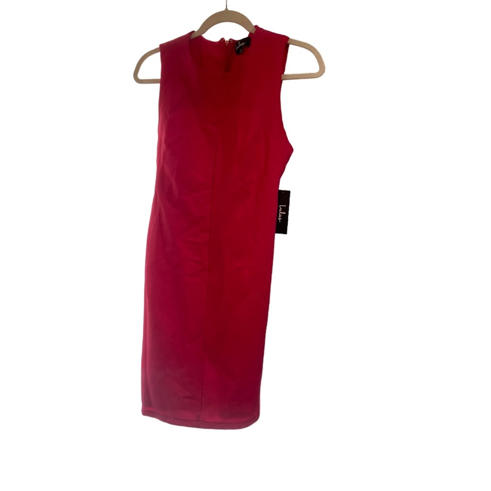 Lulus hot pink mini dress size medium